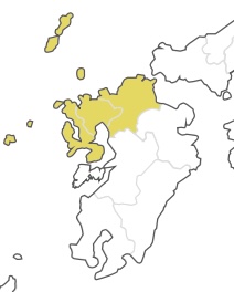 施工対応エリアの地図